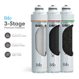 Brio 3-Stage Instant Hot Water Undersink Dispenser System – Rose Gold