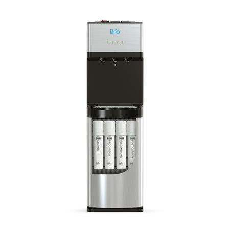 Brio 500 Series 4-Stage Reverse Osmosis Stainless Bottleless Water Cooler