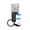The Single Stage Whole House Filtration System - 10" Heavy Metals features a pressure gauge, GAC KDF filter cartridge for heavy metals, and a black filter housing wrench, all presented against a white background.