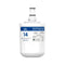 The 8171413 Refrigerator Filter, compatible with Whirlpool® 8171413 and KitchenAid® 8171788 models, is a white, cylindrical filter with a blue specs label, number 14, premium coconut shell carbon block, and top connector.