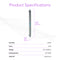 The UV-C Ultraviolet Light - 9 GPM system (37.4"L x 2.5"W, 35W, 110V 50/60Hz, 3/4" MNPT port) treats water chemical-free at up to 9 GPM; lamp life is 8,000 hours—ideal for whole house use.
