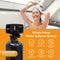 A smiling woman showers as the Whole House Water Softener System (24,000 grains, 1-2 bathrooms) is displayed in front. Benefit icons show softer skin, healthier hair, and longer appliance life.
