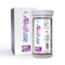 The Alkafuse Drop-In Alkaline Filter, 70,000 L, 4.5" x 10" is shown with its box. The cartridge features visible multicolored filter beads for mineralized water, and the packaging highlights product info and branding.