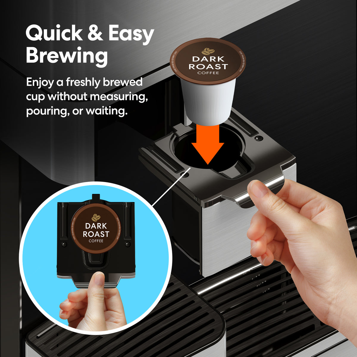 AquaBarista®  All-in-One K-Cup Coffee Maker & Water Dispenser