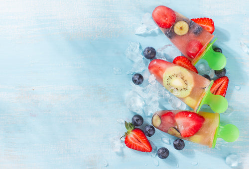 Water for Wellness: Cool Down With These Healthy Fruit Popsicles