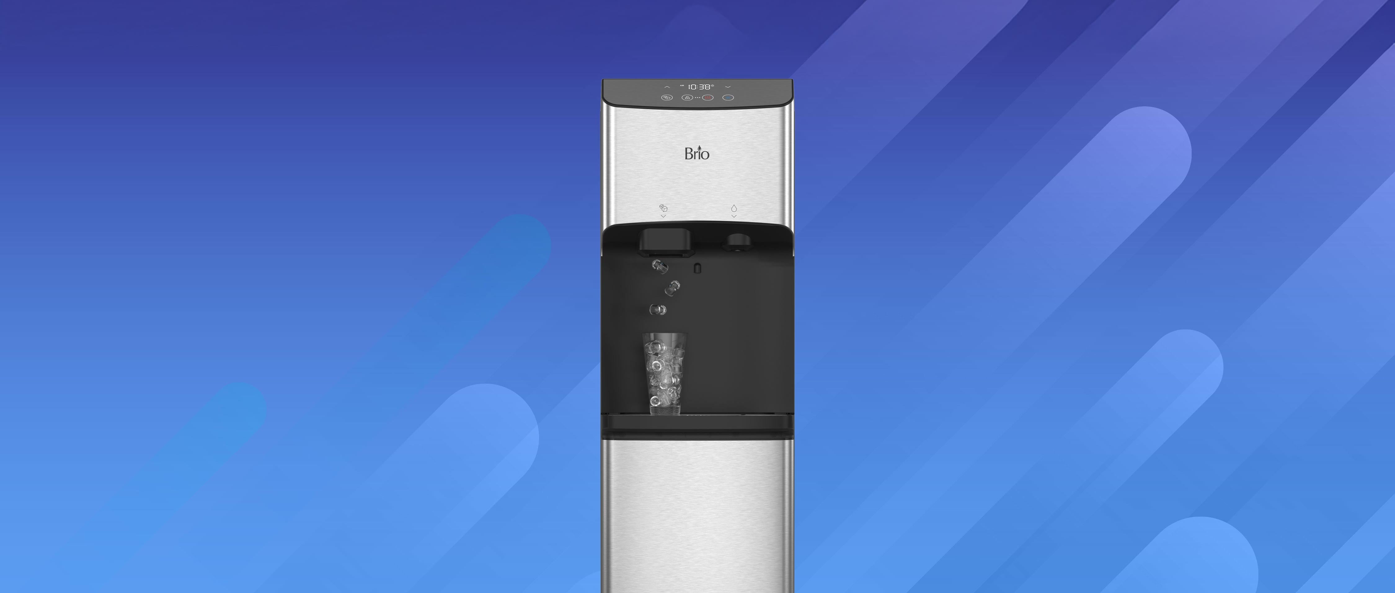 Discover the Best of Both Worlds: Brio 520 Ice Dispenser + Bottom Load Water Cooler