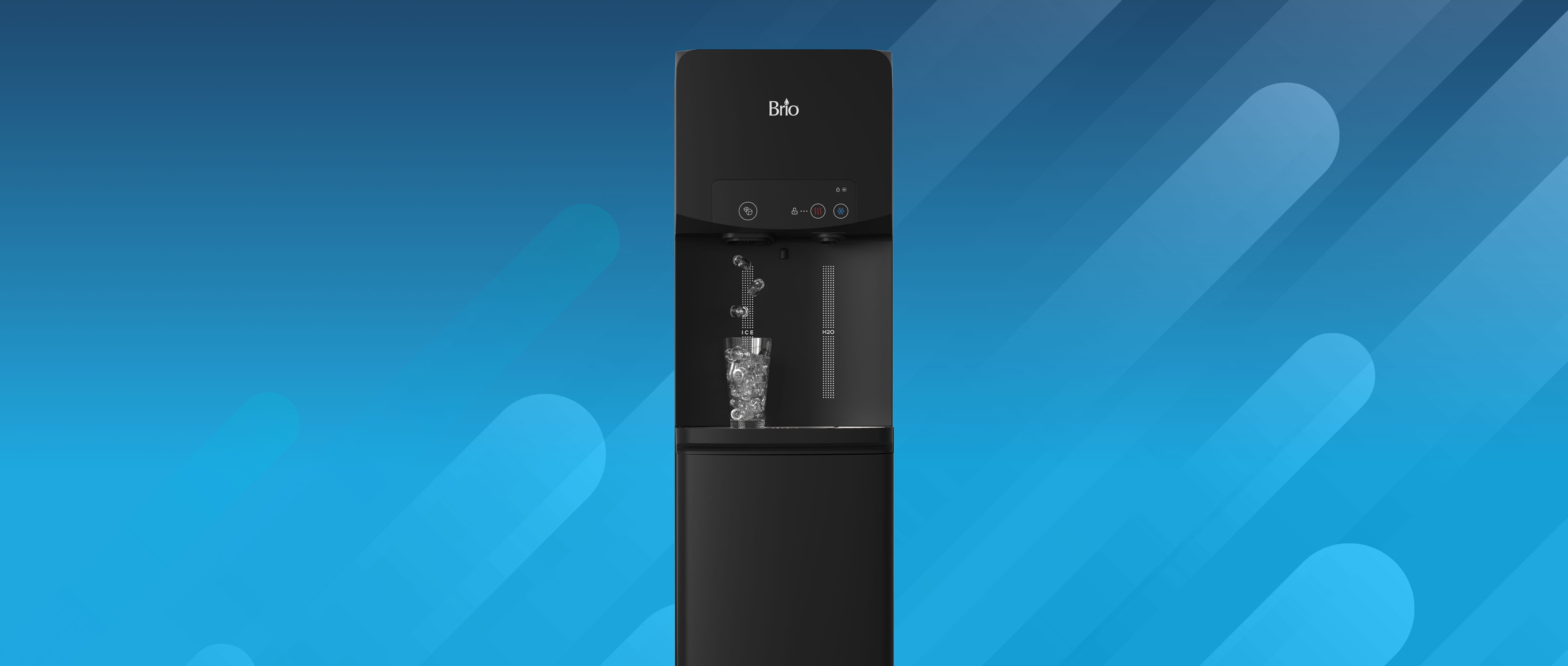 Discover Convenience with the New Brio 320 Ice Dispenser + Water Cooler