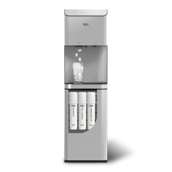 3-STAGE BOTTLELESS ICE & WATER DISPENSER