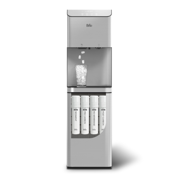 4-STAGE BOTTLELESS REVERSE OSMOSIS ICE & WATER DISPENSER
