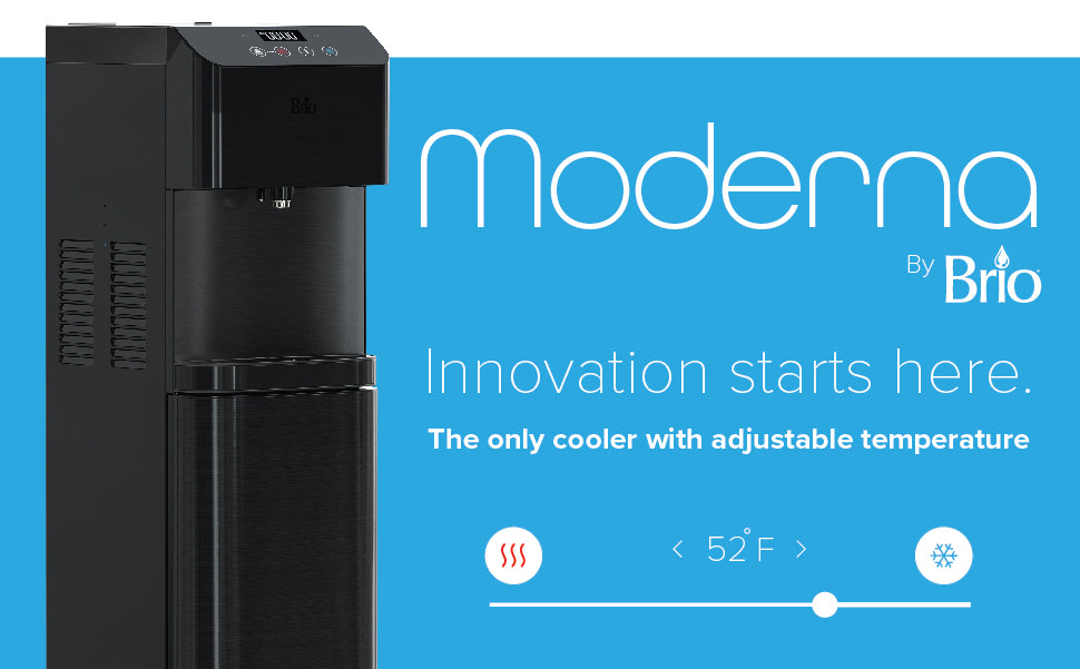 Brio Moderna Self Cleaning Advanced Bottom Load Water Cooler Brio Water