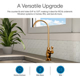 Brio Curvy Classic Series Water Faucet – Brushed Bronze