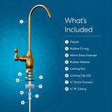 Brio Curvy Classic Series Water Faucet – Brushed Bronze