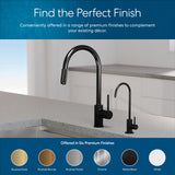 Brio Modern Series Water Faucet - Matte Black