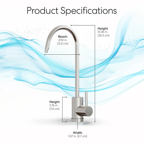 Brio Modern Series Water Faucet – Chrome