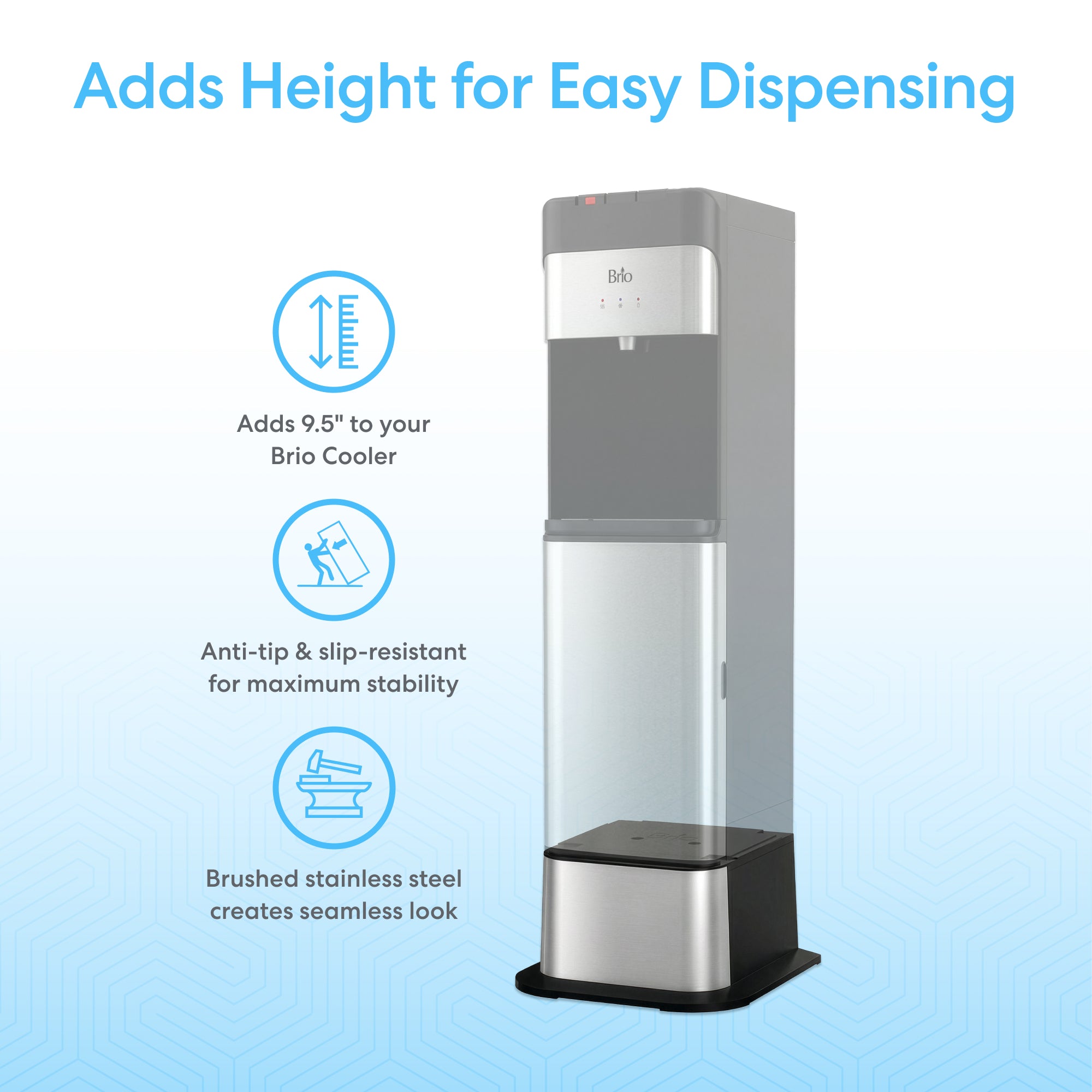Water Cooler Base - Brio 430 Series Bottled & Bottleless Water Cooler
