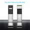 Two stainless steel 420 & 520 Series Icemaker Dispensers are shown side by side under "Fits the Following Models:"—perfect for use with the Cooler Base For 420 & 520 Series Icemaker Dispensers.