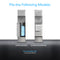 Image shows two Brio 720 Series Ice Maker Water Cooler models (CLPOU720SC SIC and CLPOU720UVRO 41C) with a highlighted filter area. Above: Fits the following models; below: Also compatible with Water Cooler Base - 720 Series.