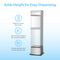 The Water Dispenser Cooler Base - 740 Series, made of brushed stainless steel, adds 9.5" height to your cooler. Anti-tip and slip-resistant design ensures safety, while seamless water dispensing makes it the ideal riser for your Brio 740 Series.
