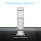 A tall, silver Water Dispenser Cooler Base - 740 Series is shown on a plain background with “Fits the Following Models: Brio 740 Series Water Coolers CLBL740SC & CLBL740SCW” displayed above and below it.