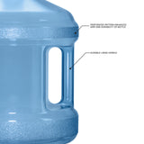 Two Gallon Polycarbonate Plastic Reusable Water Bottle with Screw Cap