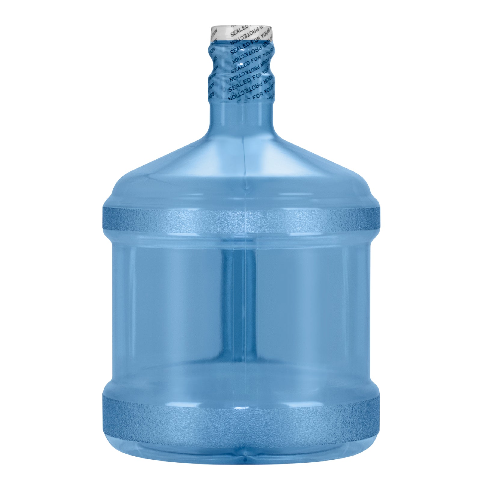 Two Gallon Polycarbonate Plastic Reusable Water Bottle with Screw Cap