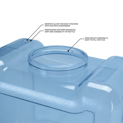 Dispensador de agua sin BPA de 2 galones