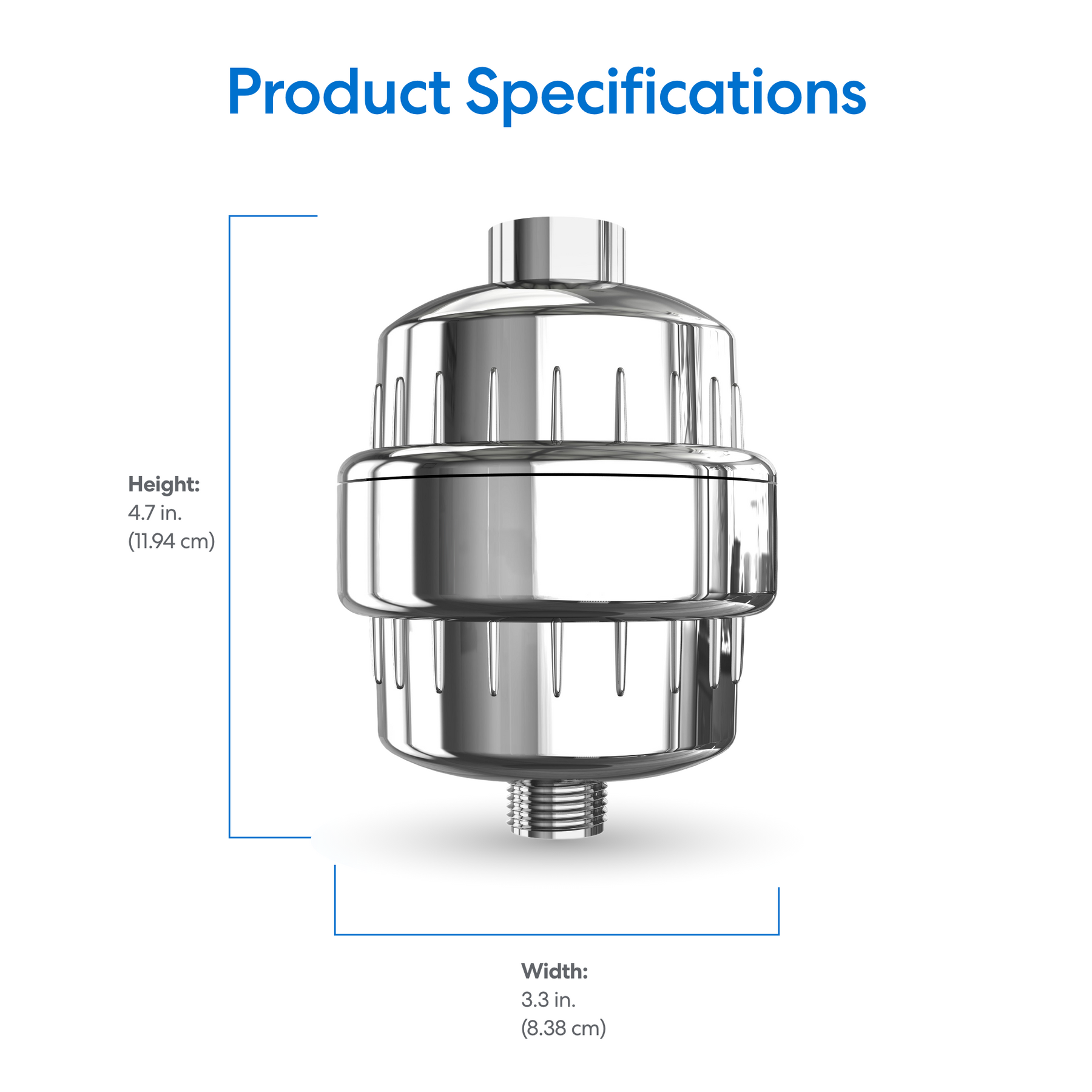 Brio 17-Stage High Output Shower Filter