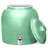 Dispensador de agua de vasija de cerámica y porcelana GEO - Múltiples colores 