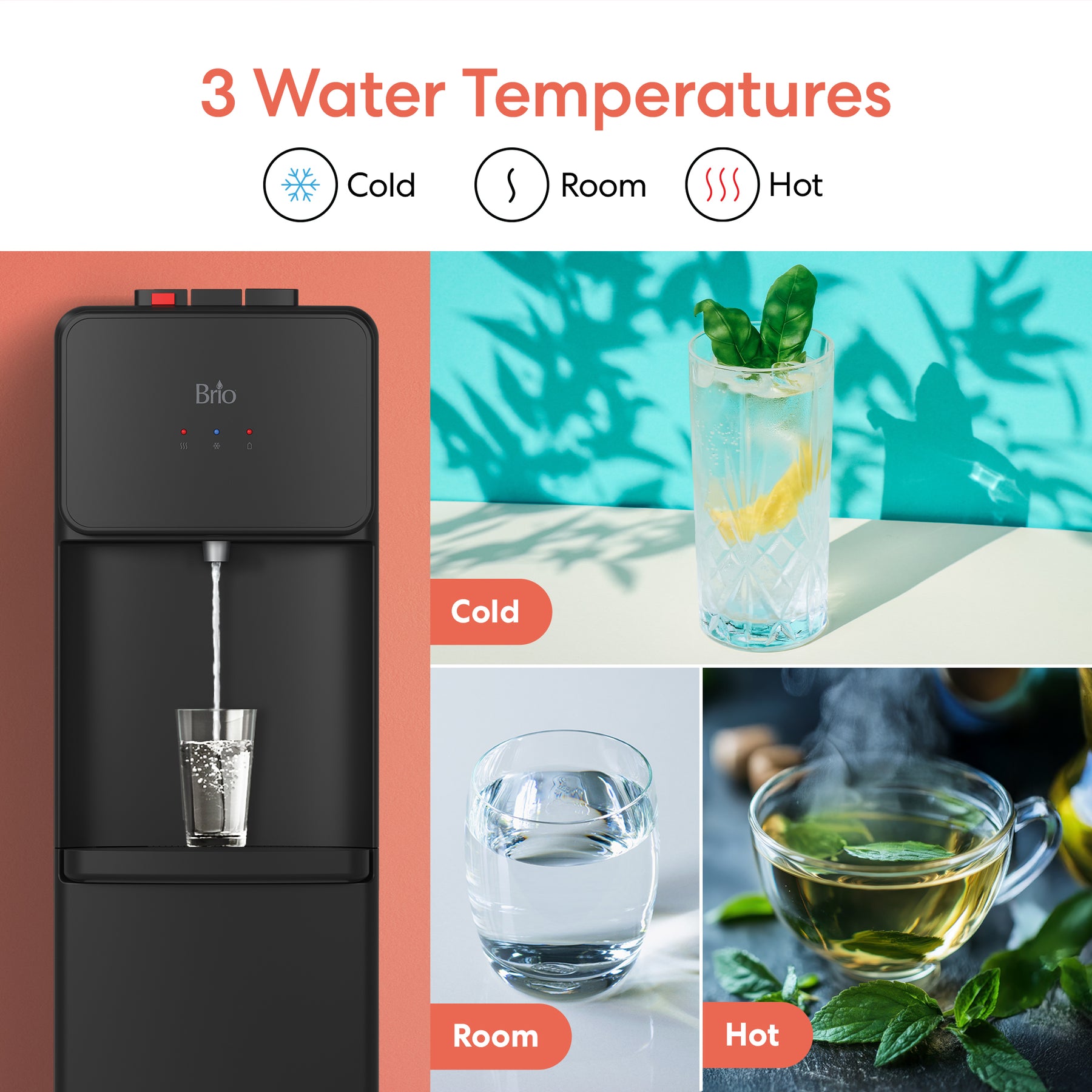 Brio 130 Series Bottom Load Water Cooler