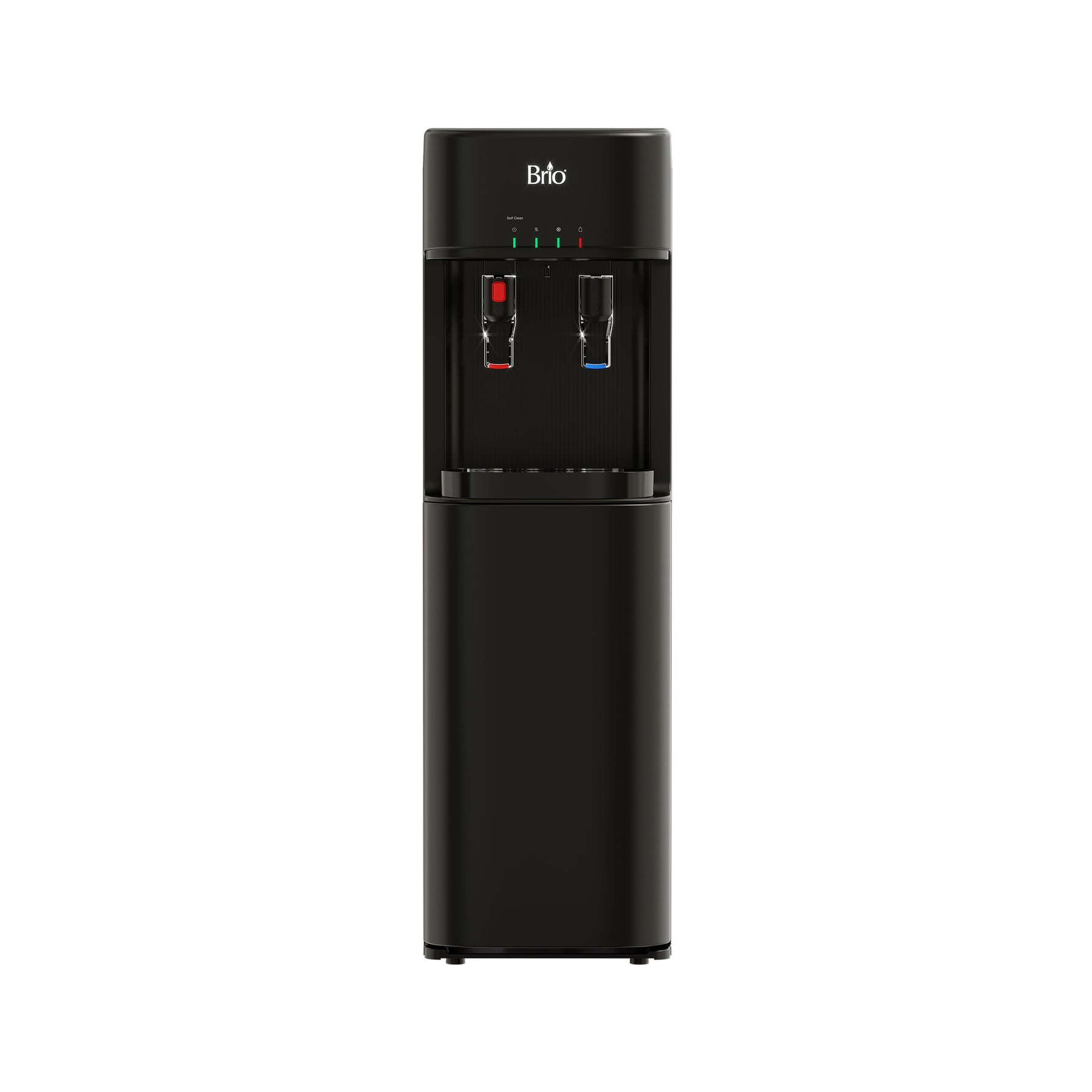 Enfriador de agua de carga inferior Brio serie 300 negro