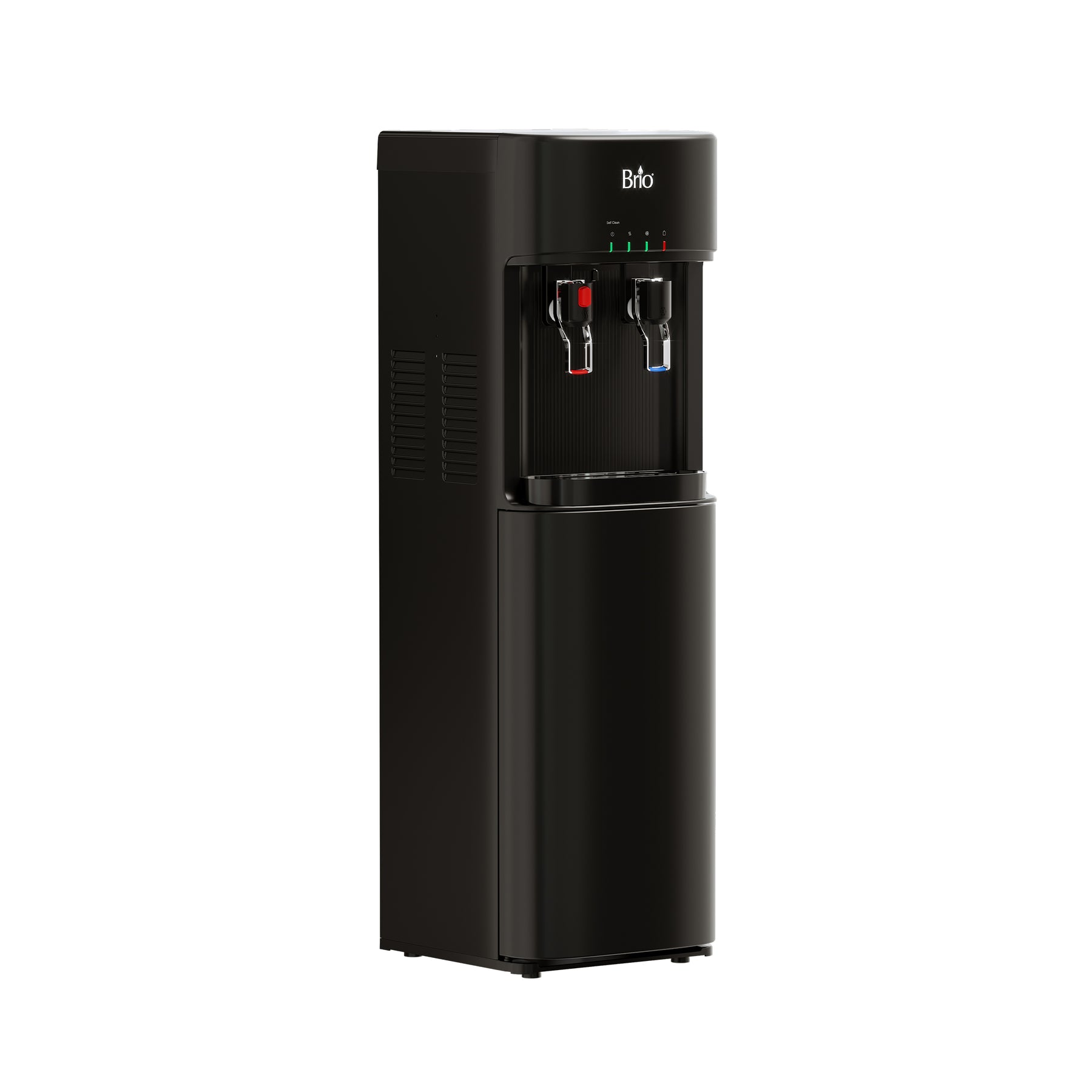 Enfriador de agua de carga inferior Brio serie 300 negro
