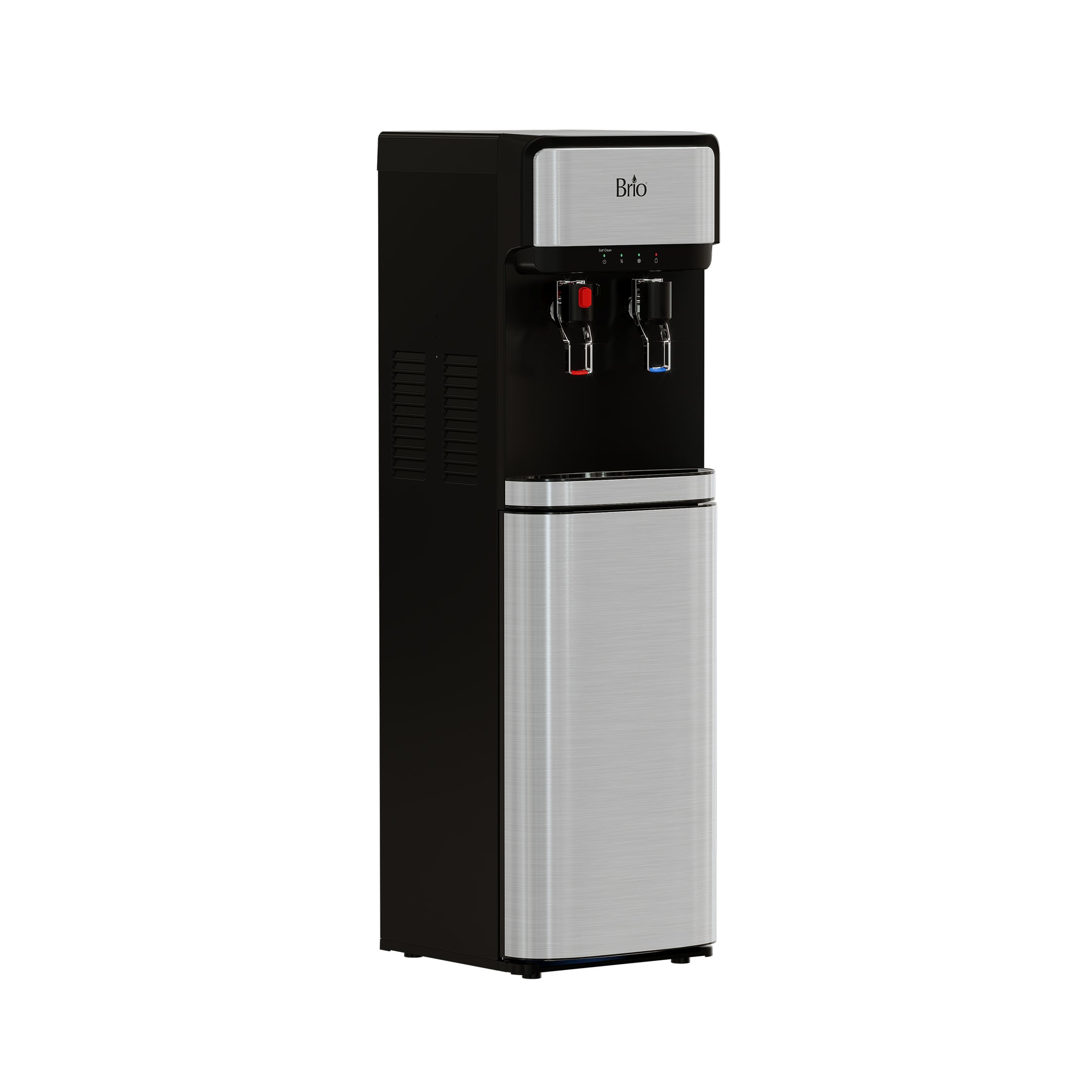 300 Series Bottom Load Water Cooler, Stainless Steel Brio Brio Water