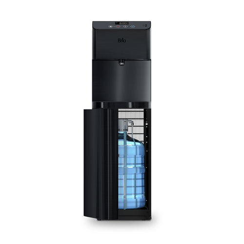 Brio Moderna Touchless Black Stainless Bottom Load Water Cooler