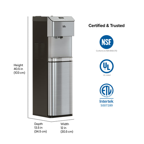 Brio Moderna Self-Cleaning Bottom Load Water Cooler