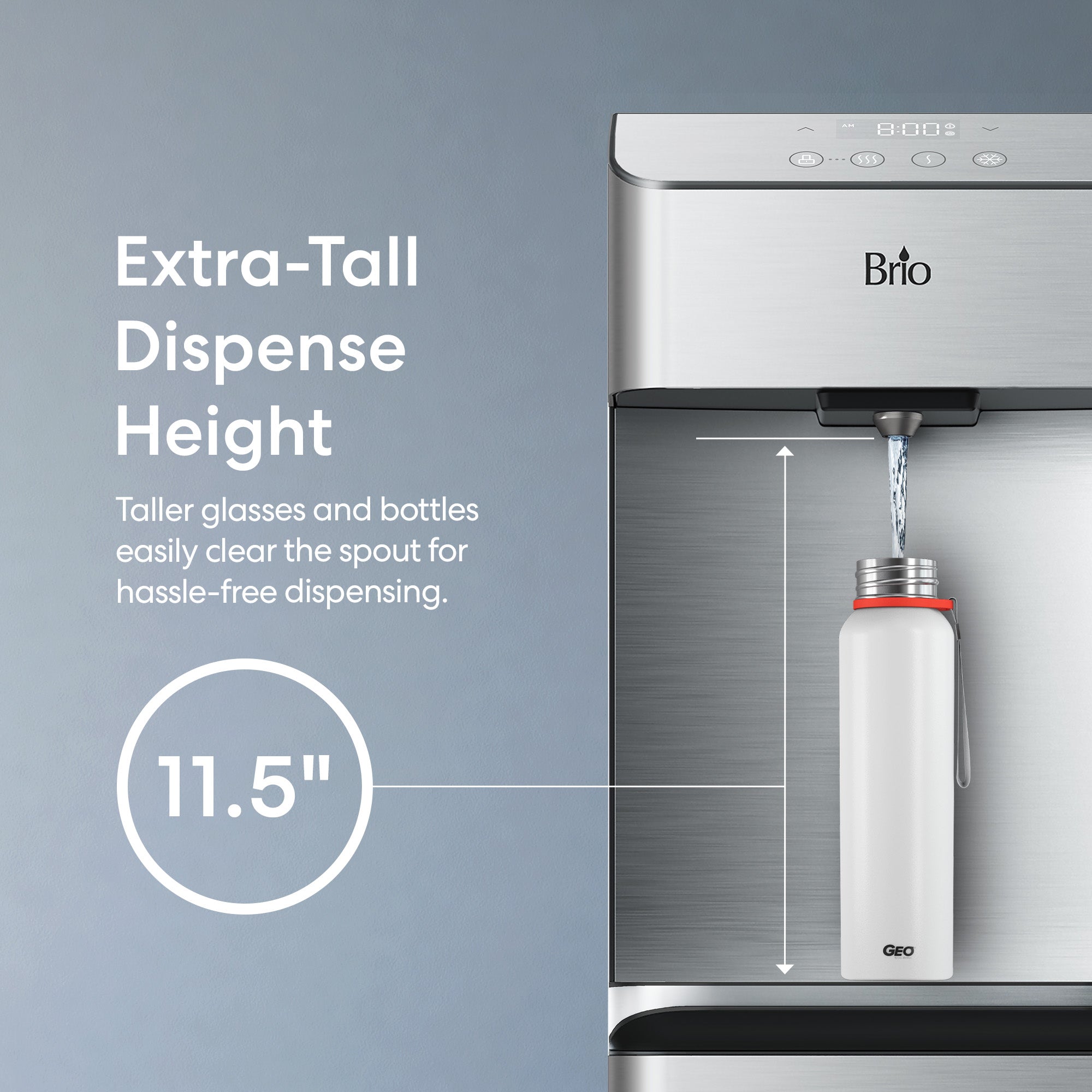 Moderna 730 Series Self-Cleaning Bottom Load Water Cooler | Brio