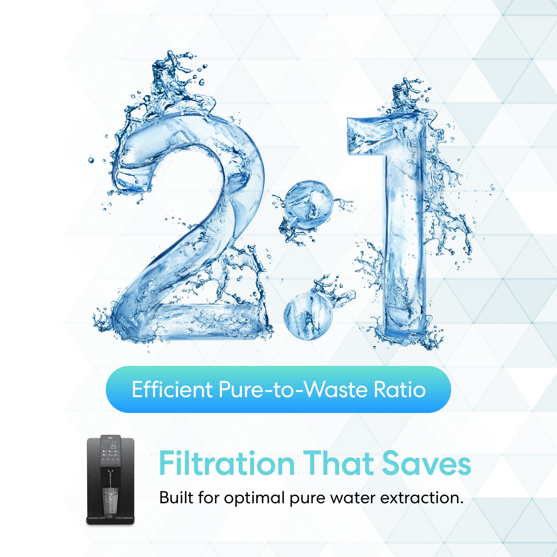 Brio Q20 Reverse Osmosis Countertop Water Dispenser