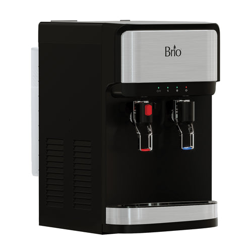 Brio 300 Series 3-Stage Stainless Steel Bottleless Countertop Water Cooler