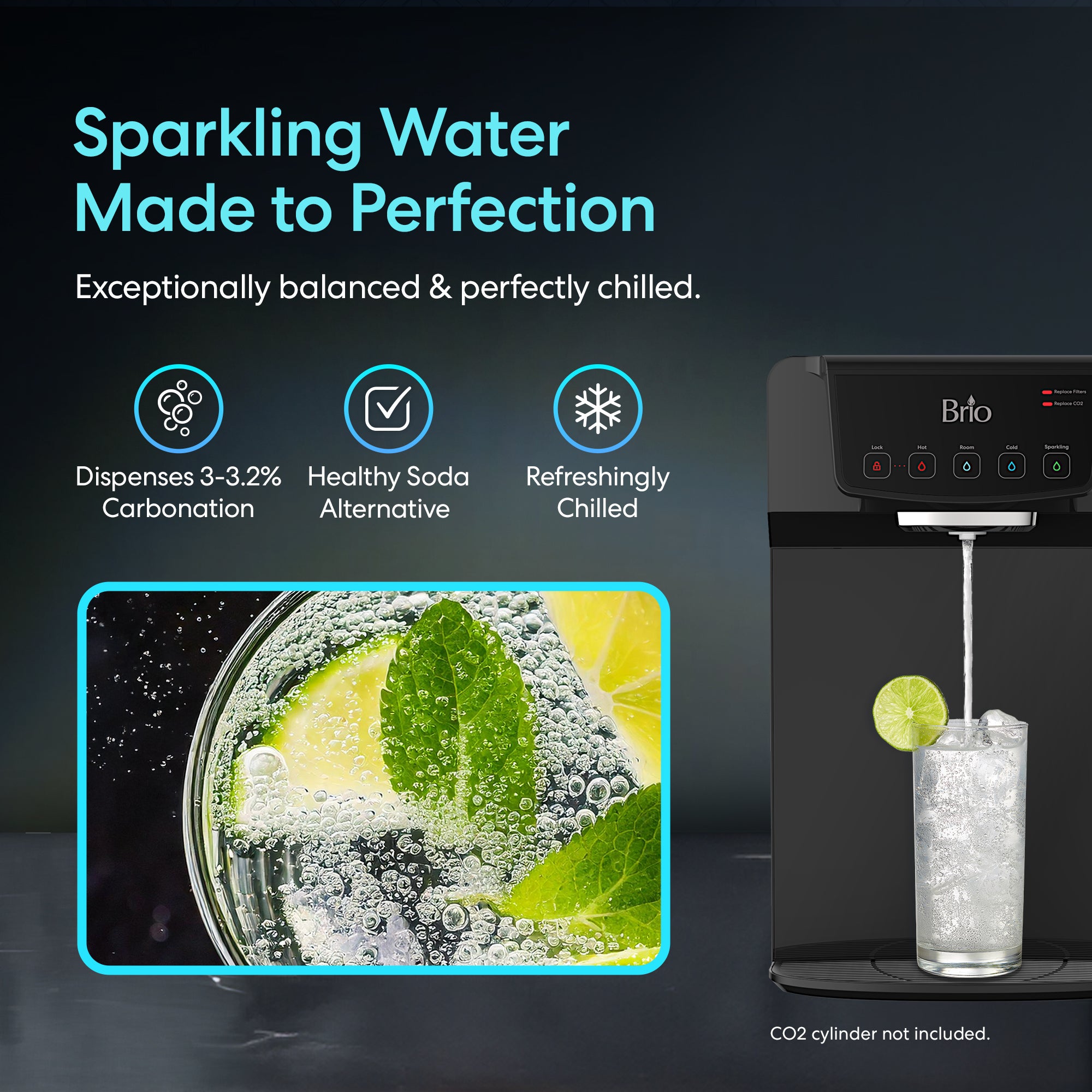 2-Stage Sparkling Countertop Water Dispenser - 630 Series