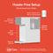 Infographic of the SIMPL W3 Countertop 2-in-1 Mineralization Water Filter Dispenser features touch controls, a refillable 2.7L tank, 9-inch dispense height, magnetic drip tray, and an easy-to-replace dual filter.