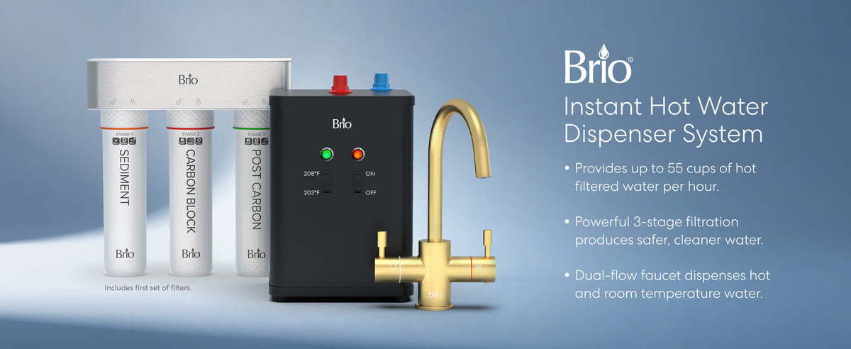 3-Stage Instant Hot Water Under Sink Dispenser System