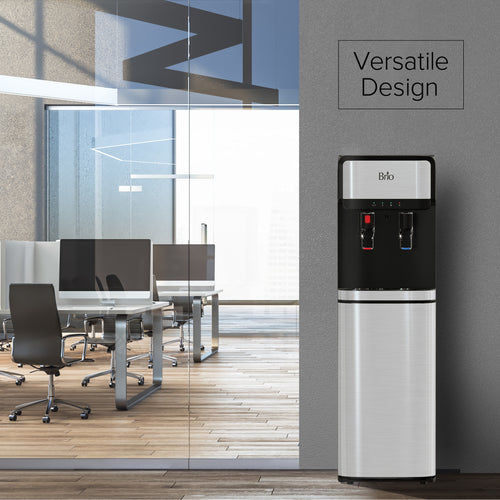 Brio 300 Series 3-Stage Stainless Steel Bottleless Water Cooler