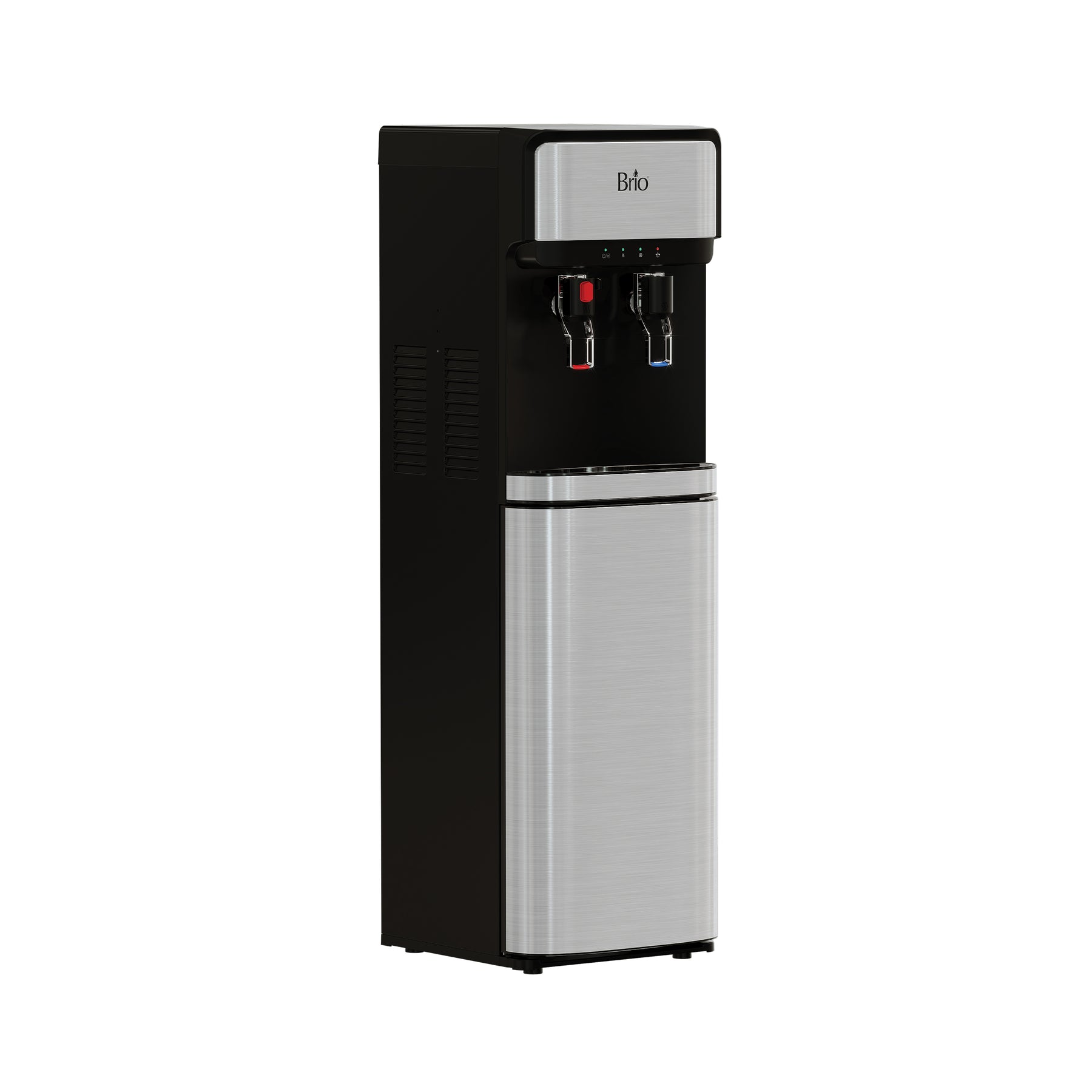 Enfriador de agua sin botella UF de 4 etapas serie Brio 300 de acero inoxidable
