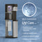 The 3-Stage Bottleless Water Filtration Dispenser - 430 Series is displayed with a cutaway view that reveals its internal components and emphasizes its advanced self-cleaning technology. The accompanying text highlights key benefits: it reduces contaminants with a three-stage filtration system, enhances water taste, leaves no chemical residue, and requires minimal maintenance.