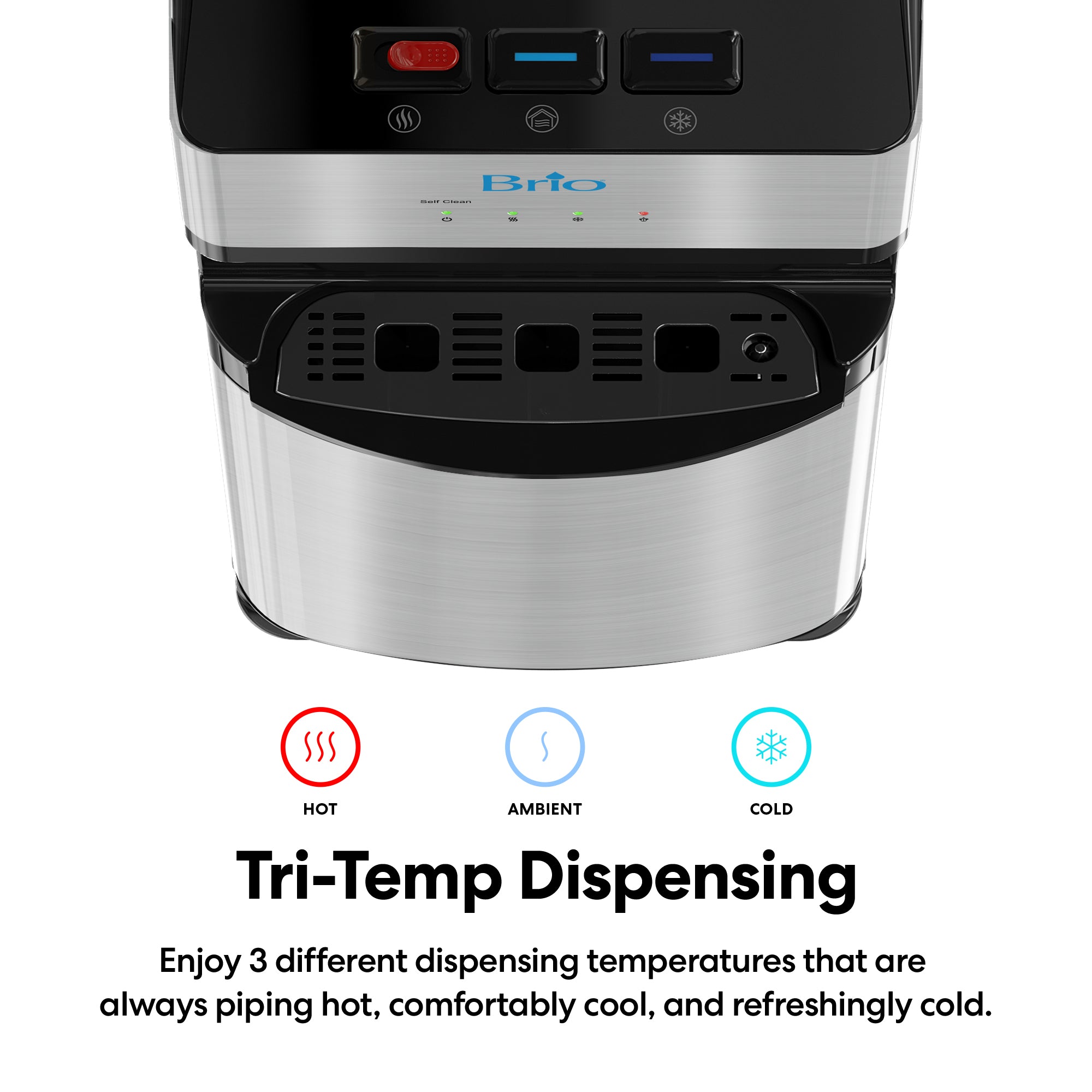 500 Series 4Stage Bottleless Water Cooler Brio Brio Water