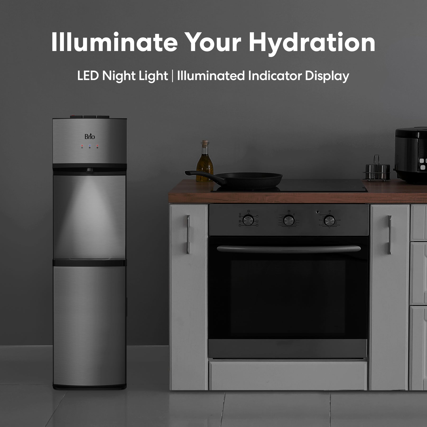 Brio 530 Series 3-Stage Bottleless Water Cooler