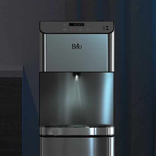 Brio Moderna UV Self Cleaning Bottleless Water Cooler Dispenser with F —