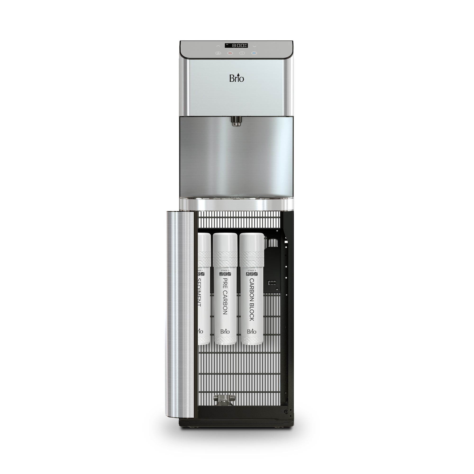 Brio Self fashion Cleaning Bottleless Water Cooler Dispenser with Filtration (Q1)