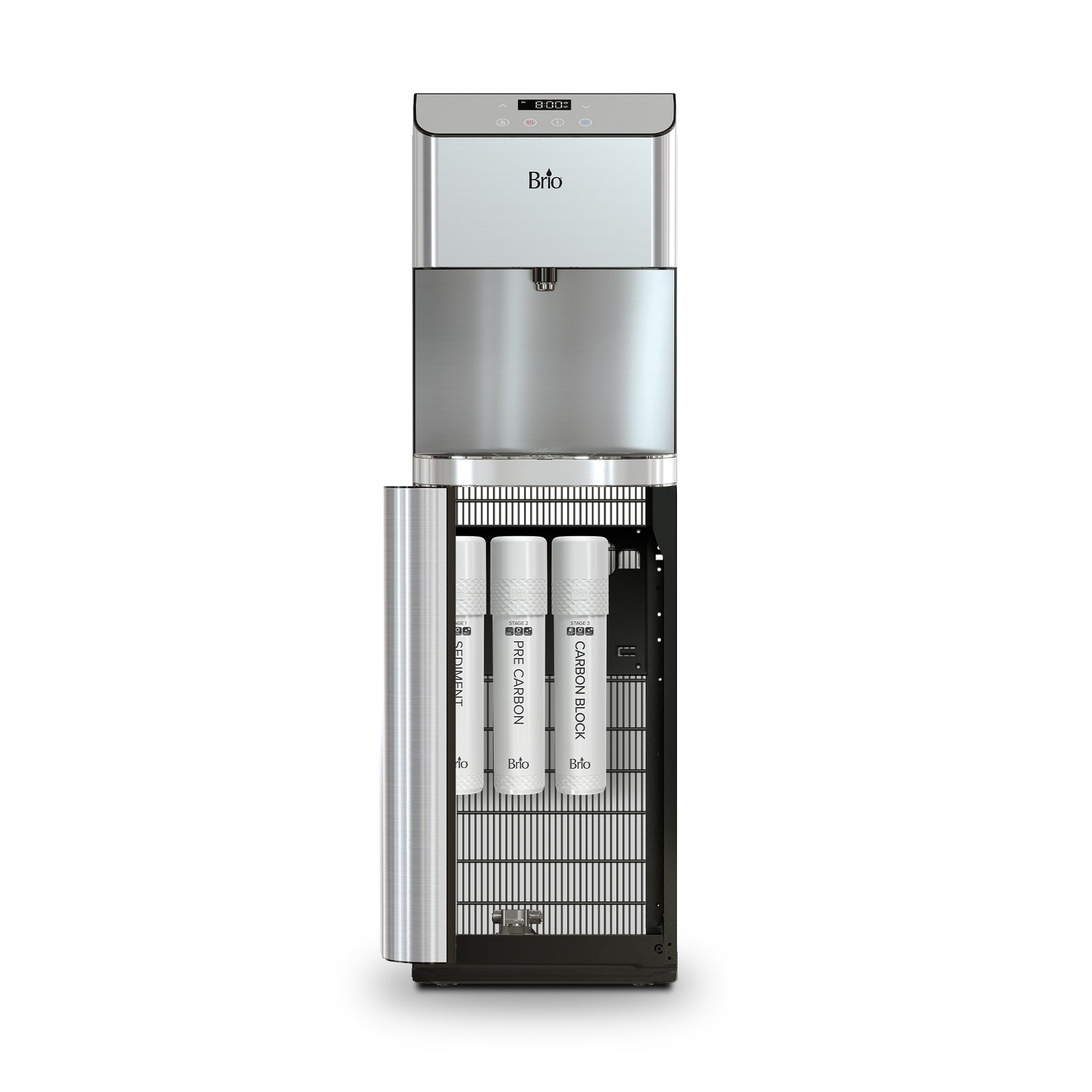 Brio Moderna Self-Cleaning 3-Stage Bottleless Water Cooler