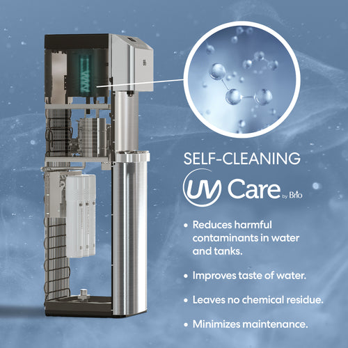 Brio Moderna Self-Cleaning 3-Stage Bottleless Water Cooler