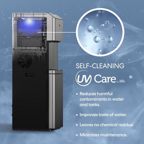 Brio Moderna 4-Stage Reverse Osmosis Ice Dispenser & Bottleless Water Cooler